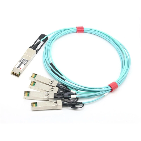 Fiber optic cable connecting fiber optic cable