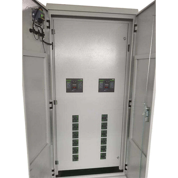 Flat iron for cable tray shaft