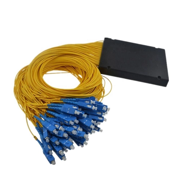 Fiber optic cable runs through walls and bends