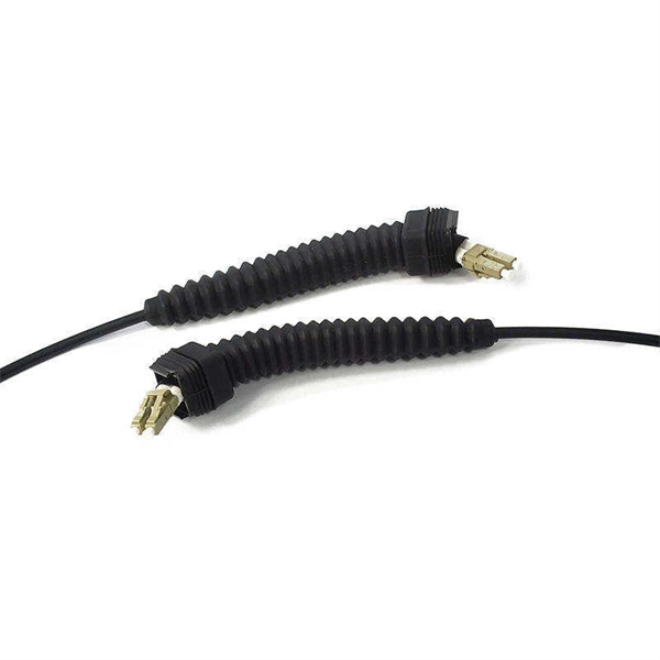 Increased cable connection due to reverse bending of cable tray