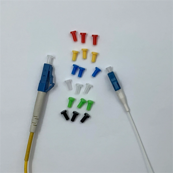 What does a red light on a telecommunications fiber optic cable mean 