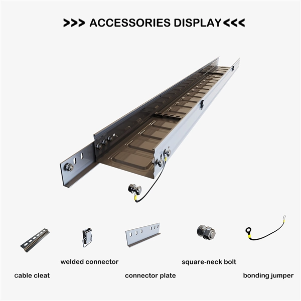 Large-capacity no-drill cable management rack