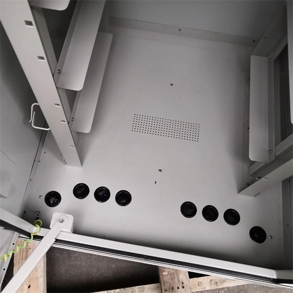 Which department is responsible for low-voltage cable trays 